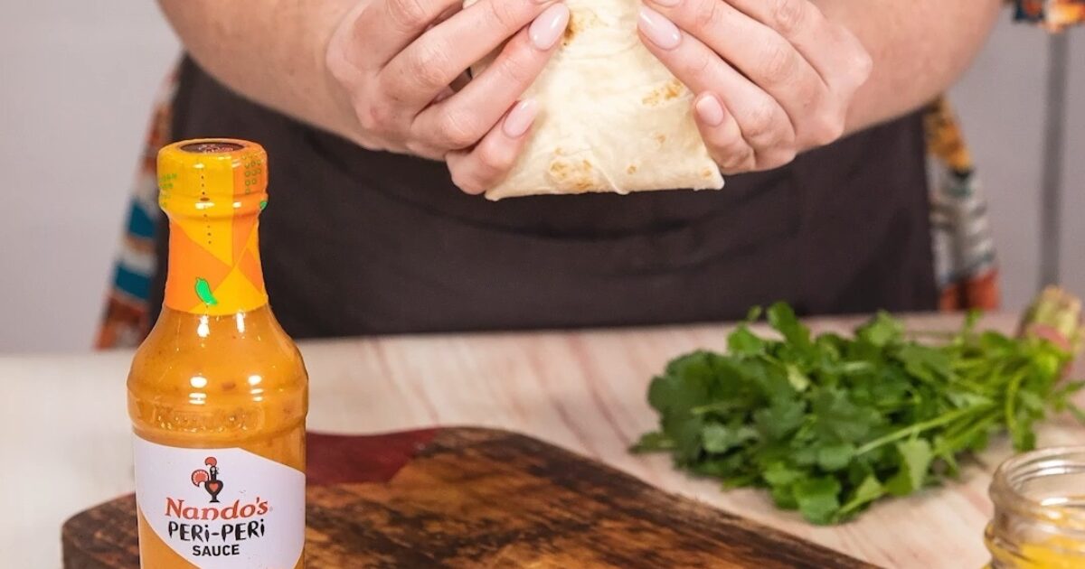 Bacon PERi-PERi Breakfast Burrito Recipe | Nando's New Zealand