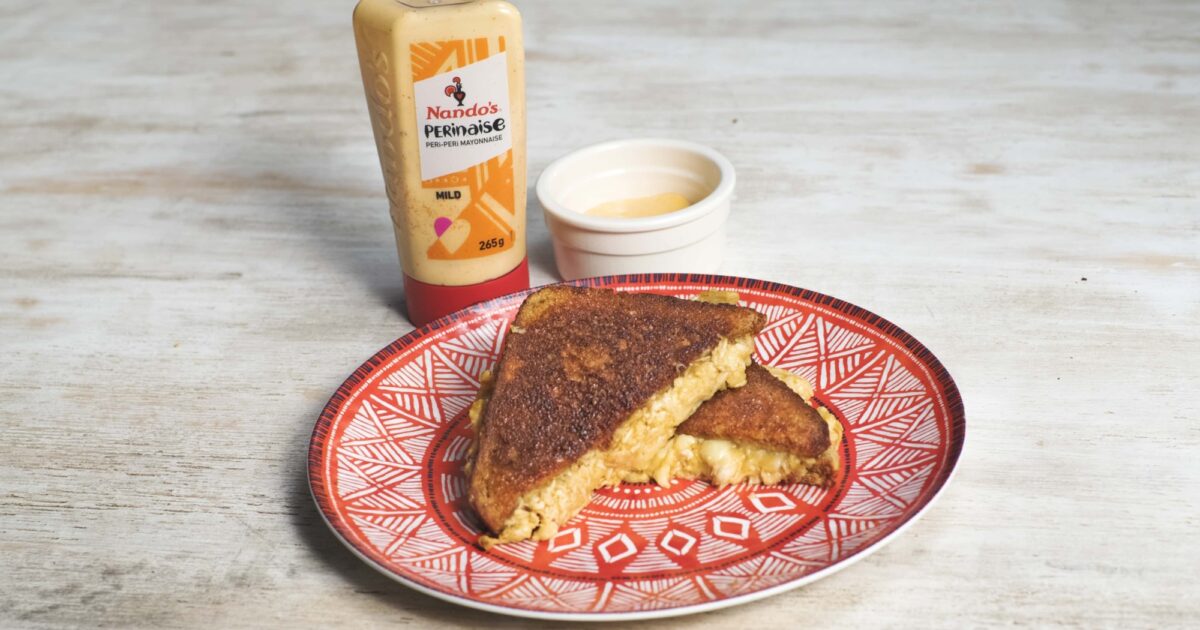 PERi-Chicken Cheese Toastie Recipe | Nando's New Zealand