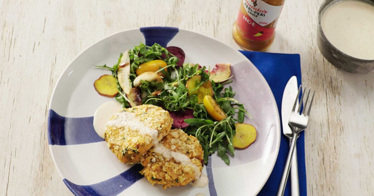 Salmon & Sweet Potato PERi-PERi Fishcake Recipe | Nando's